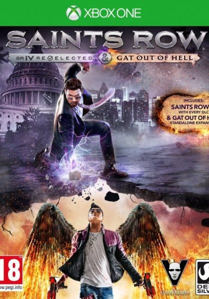 Saints Row IV: Re-Elected & Gat Out of Hell - XONE - Használt